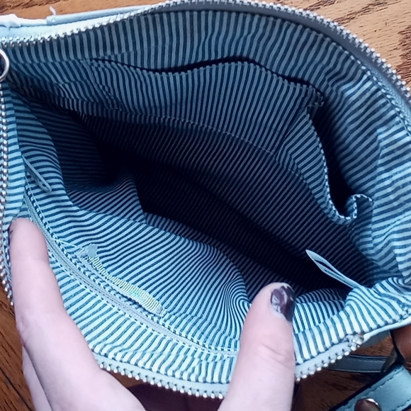 Maurices colorblock crossbody satchel handbag color block - Picture 5 of 6